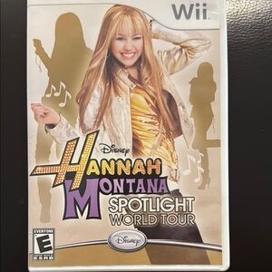 Disney Hannah Montana Spotlight World Tour for Wii